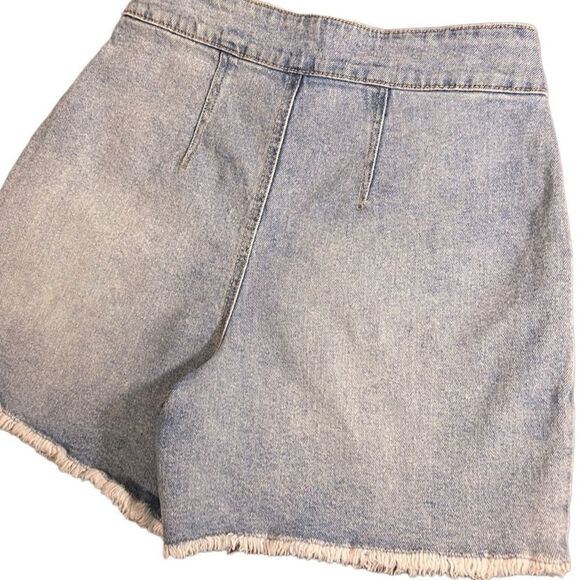 Wild fable Jean shorts highest rise A-line light denim size 2 - Picture 6 of 15